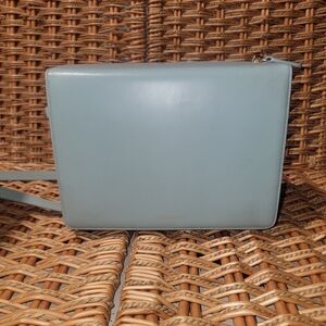 MUTEMUSE bag + Basic Wide Strap- Mint grey Korea Genuine Leather